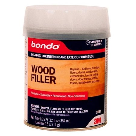 Bondo Bondo 30081 12 oz Wood Filler 30081